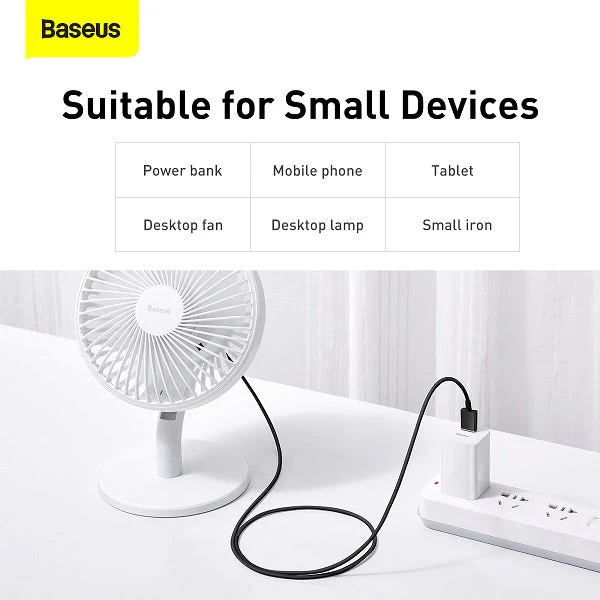Baseus CAMYS-01 Micro USB Cable 2A 1m (Black) - Image 2