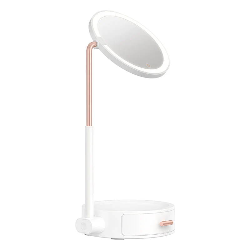 Baseus DGZM-02 Lighted Makeup Mirror with Storage Box - Image 7
