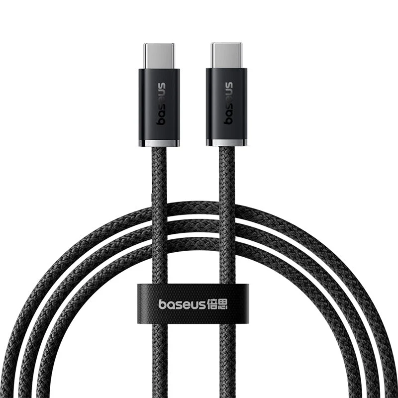 Baseus Dynamic 3 Series Fast Charging Data Cable Type-C to Type-C 100W 2m Cluster Black - Image 3