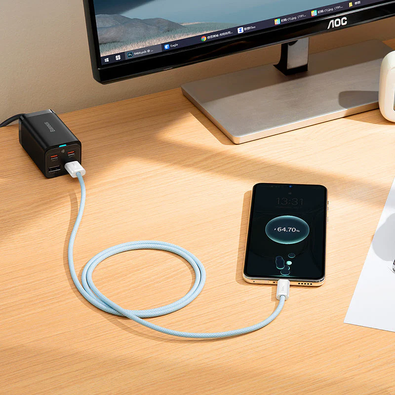 Baseus Dynamic Series Fast Charging USB to C 100W 1m (Blue) - Image 5