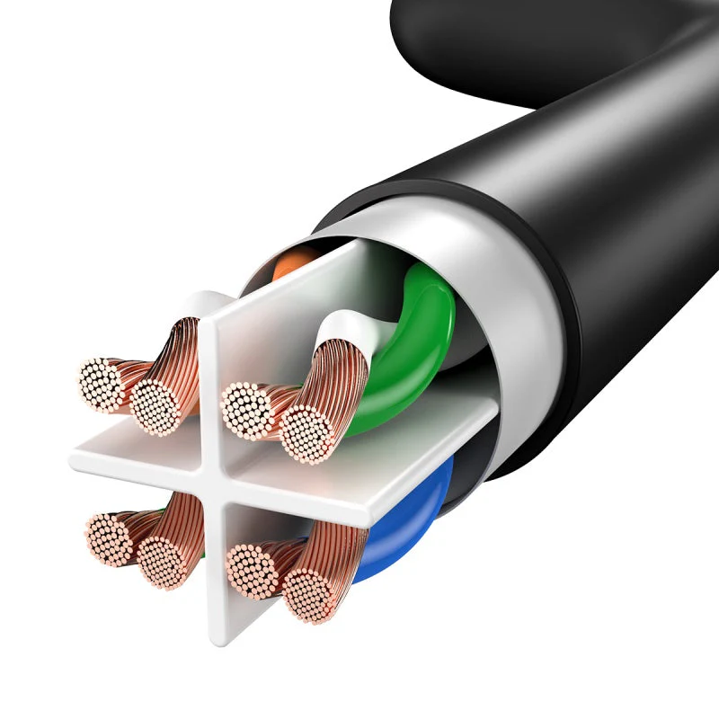 Baseus PCWL-G01 High Speed Cat6 Gigabit Lan Cable 10m (Black) - Image 6