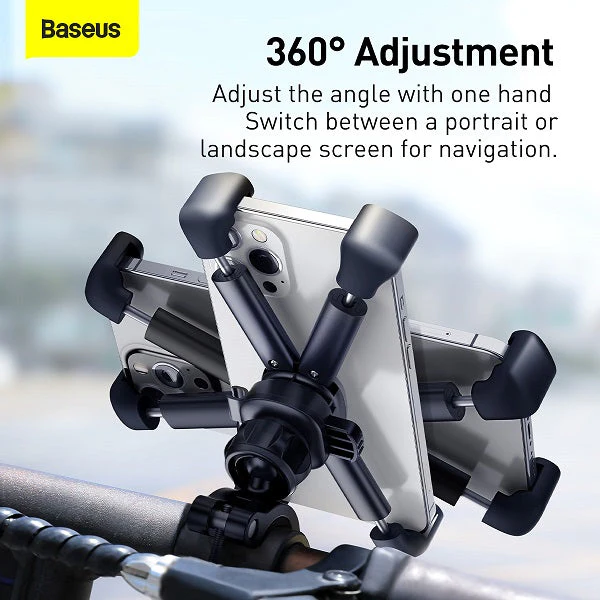 Baseus SUQX-01 Bicycle Smartphone Holder (Black) - Image 15