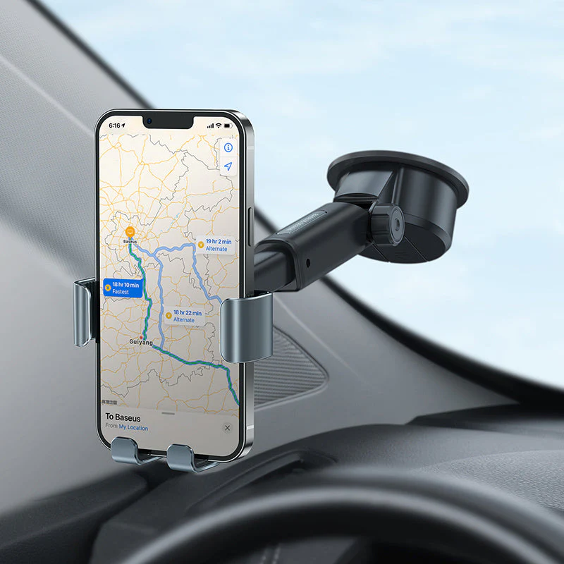 Baseus SUYL-TK01 Tank Gravity Car Holder [Tarnish+Black] - Image 2