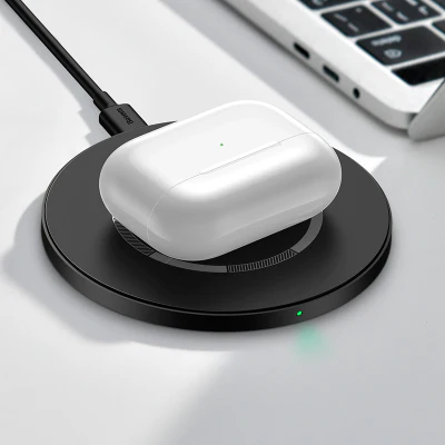 Baseus WXJK-E01 Magnetic Wireless Charger (Black) - Image 3