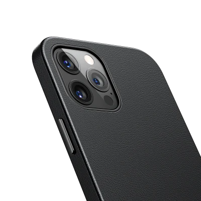 Baseus YP01 Magnetic Leather Case For iPhone 12 Pro Max (Black) - Image 20
