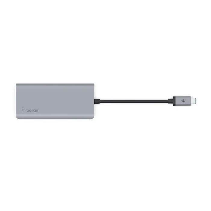 Belkin AVC007btSGY Connect USB-C 5-in-1 Multiport Adapter Hub - Image 4