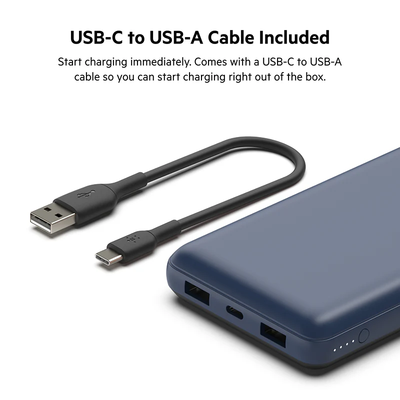 Belkin BPB012btBL BoostCharge Power Bank 20K (Blue) - Image 5