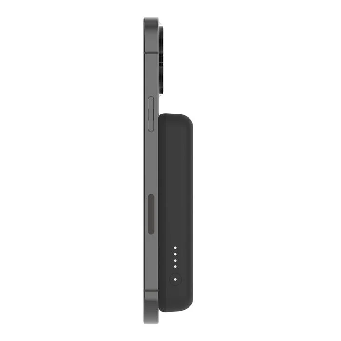 Belkin BPD004btBK BoostCharge Magnetic Wireless Power Bank 5K + Stand (Black) - Image 4
