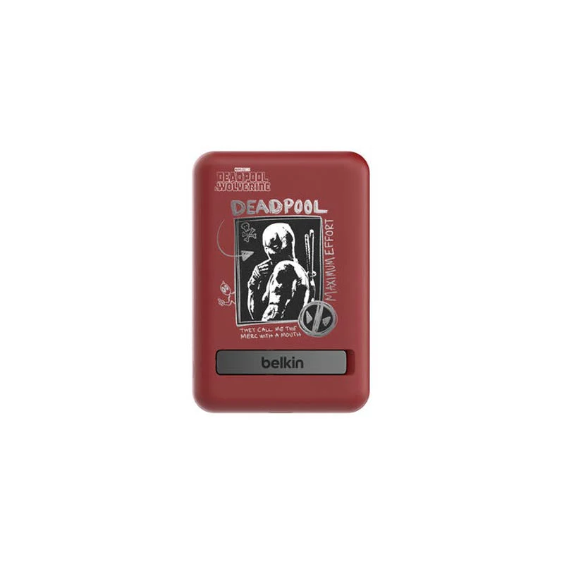Belkin BPD004qcBR-DY 5000mAh Magnetic + Kickstand PB (Deadpool) - Image 4
