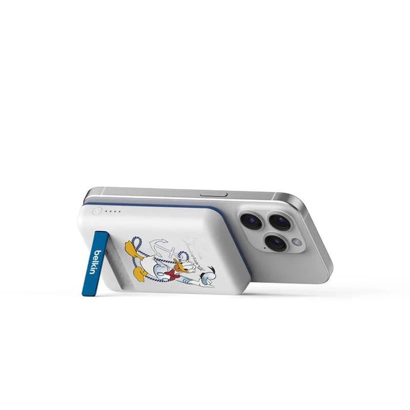 Belkin BPD004qcNB-DY 5000mAh Magnetic + Kickstand PB (Donald Duck) - Image 2