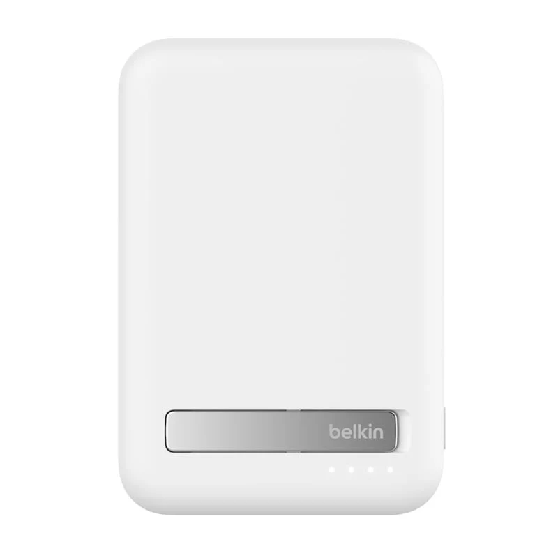 Belkin BPD008btWH BoostCharge Pro Magnetic Power Bank with Qi2 15W 10K (White) - Image 5