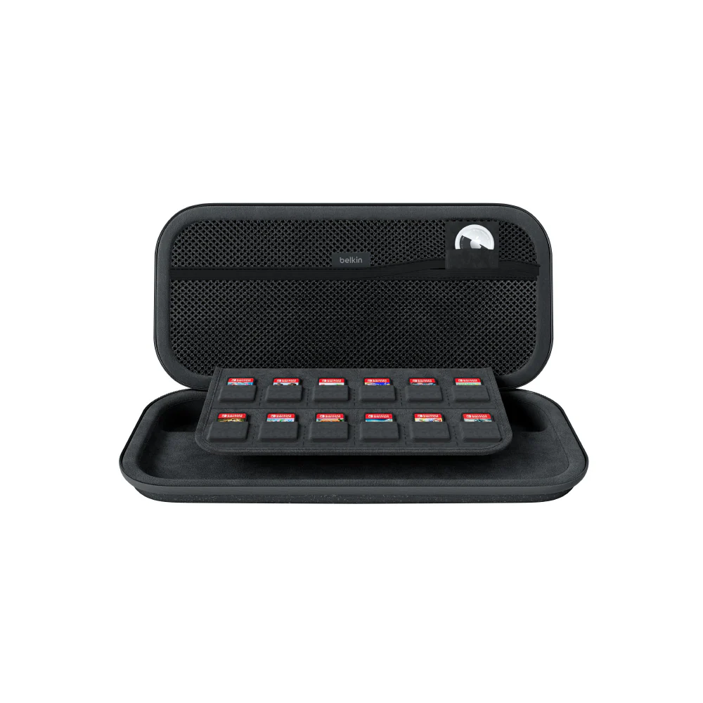 Belkin ENA002qcCH Nintendo Switch 2 Travel Case (Charcoal) - Image 2
