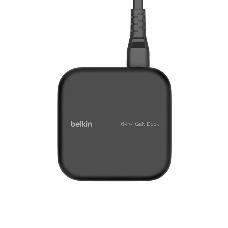 Belkin INC018vfBK Connect USB-C 6-in-1 Core GaN Dock 130W - Image 3