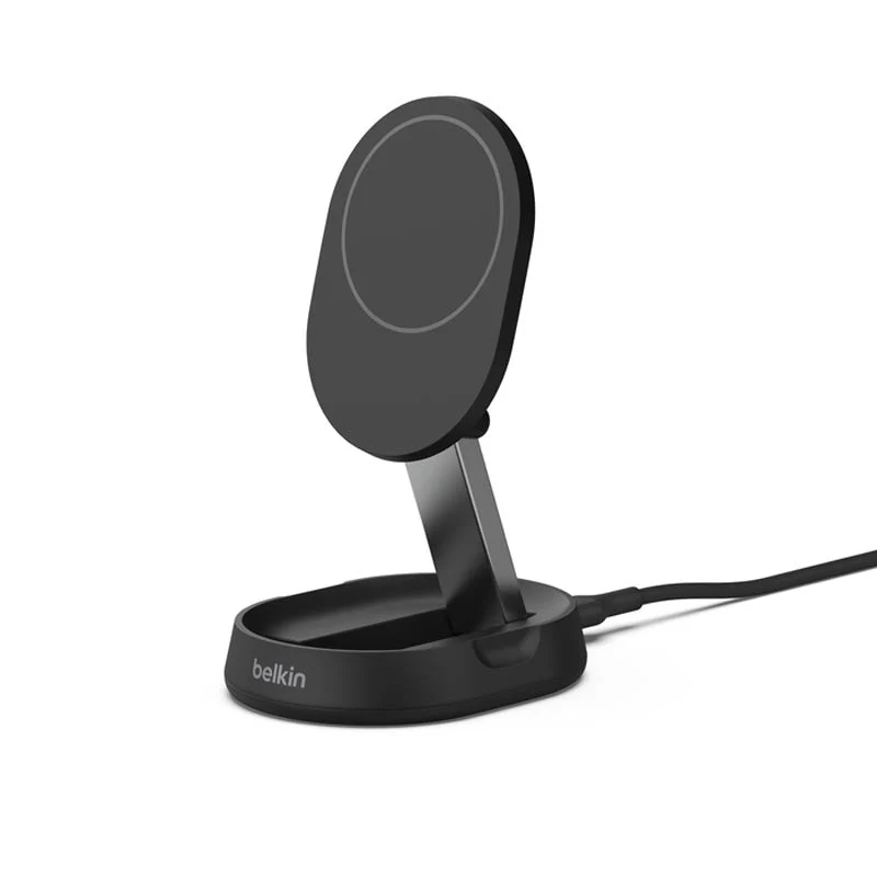 Belkin WIA008btBK Qi2 15W Wireless Charging Travel Stand (Black) - Image 5