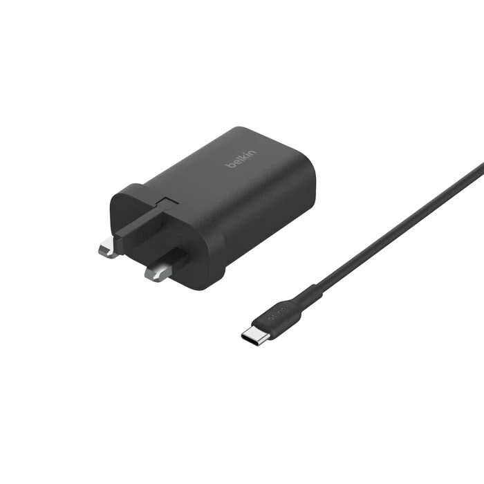 Belkin WIZ029myBK BoostCharge 3-in-1 Magnetic Foldable Wireless Charger with Qi2 15W (Black) - Image 4