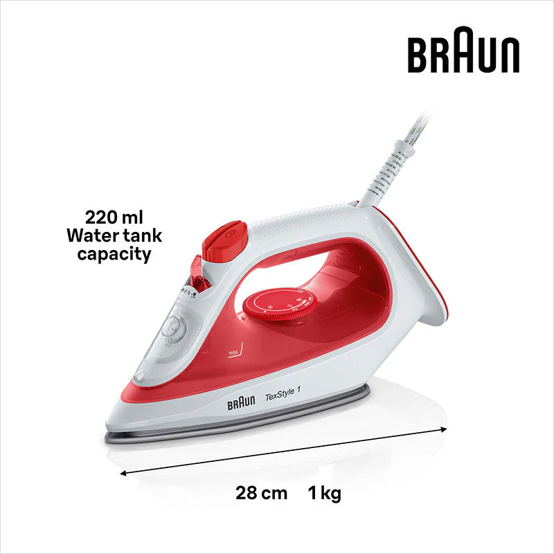 Braun 12710000-SI1019RD Steam Iron