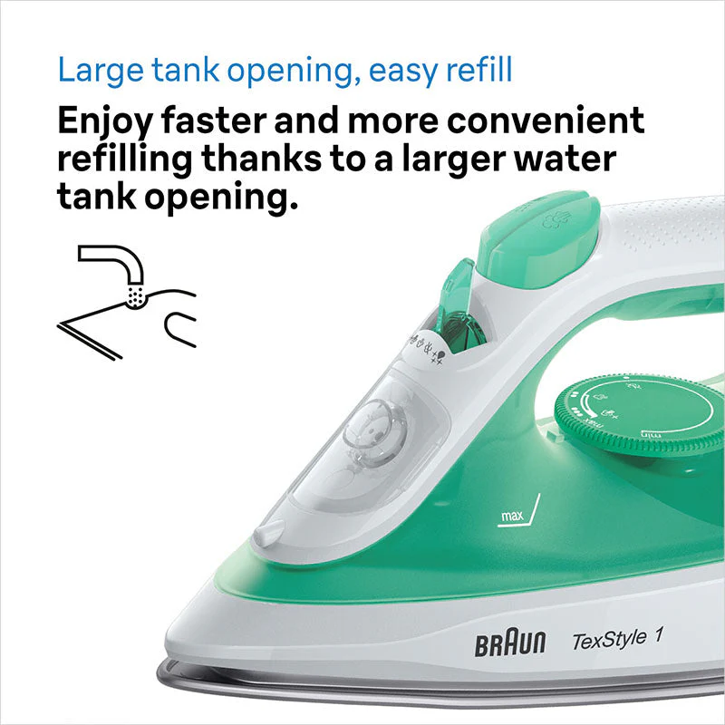 Braun 12710000-SI1040GR Steam Iron - Image 2