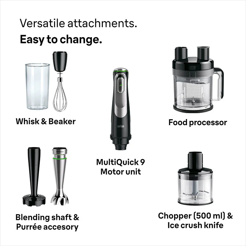 Braun MultiQuick 9 HB901-MQ9187XLI Hand Blender - Image 3