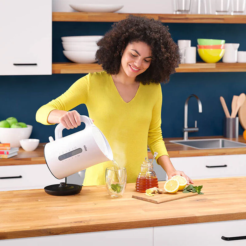 Braun Breakfast1 WK101AI-WK1100WH Water Kettle (White) - Image 2