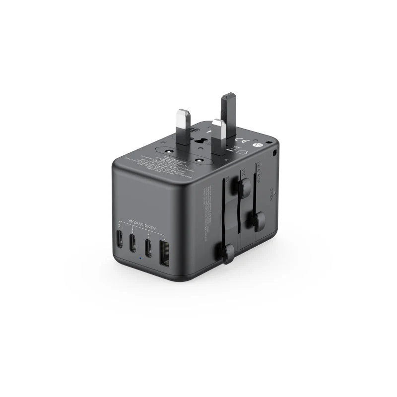 Budi AC355B65 65W GaN Global Travel Charger with Storage Box - Image 3