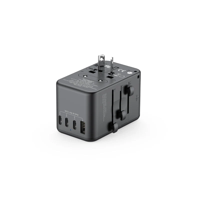 Budi AC355B65 65W GaN Global Travel Charger with Storage Box - Image 4