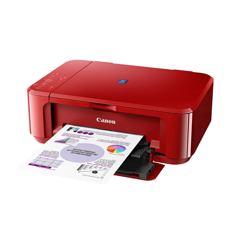 Canon E560 Inkjet AIO Printer (Red) - Image 2