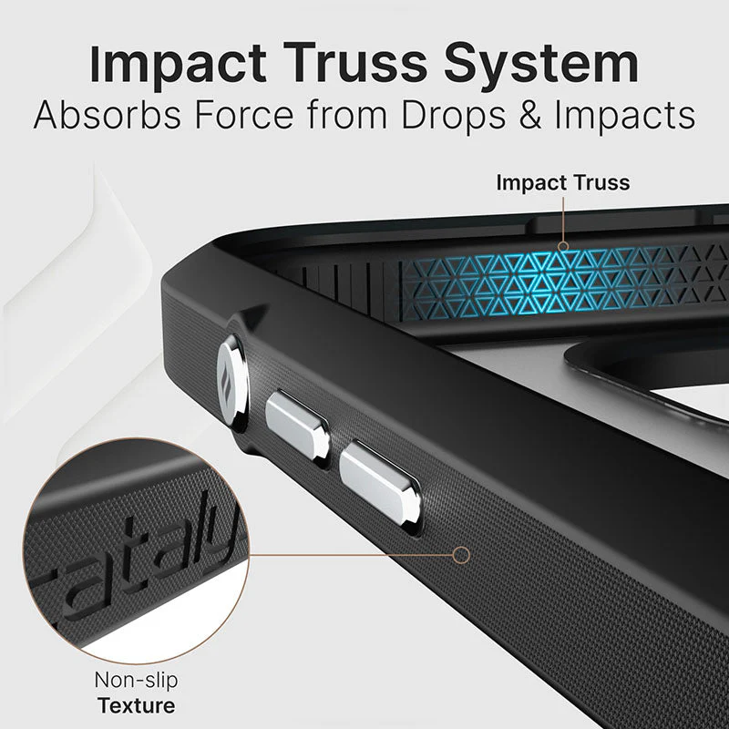 Catalyst iPhone 16 Pro Max (2024) Stealth Black Influence Case MagSafe - Image 6