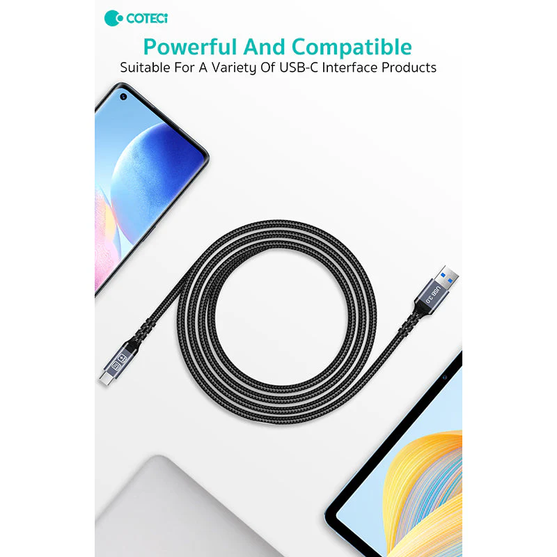 COTECI USB 3.0 to USB-C 1M - Image 4