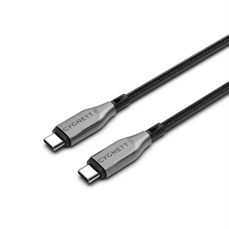 Cygnett CY4674PCTY Armoured 2.0 C to C Cable 1M (Black) - Image 2
