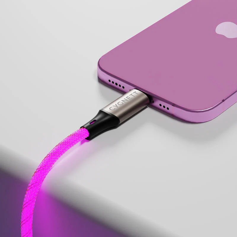 Cygnett CY5212 Illuminate USB-C to USB-A 1.2m Light Up Cable - Image 5