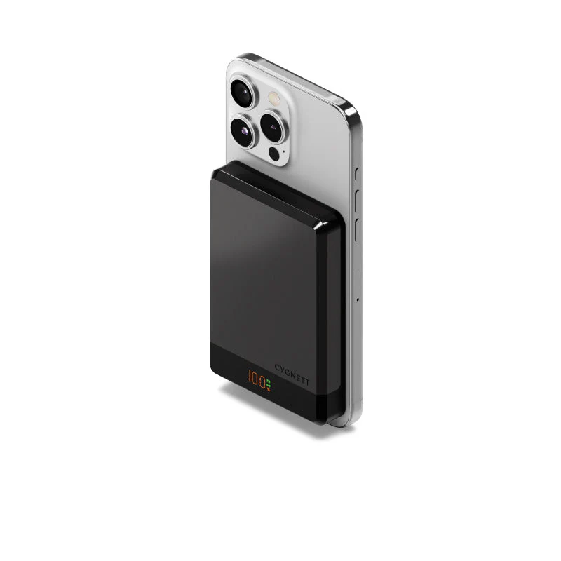 Cygnett 10K Magslim Magnetic Wireless Power Bank (Black) - Image 6