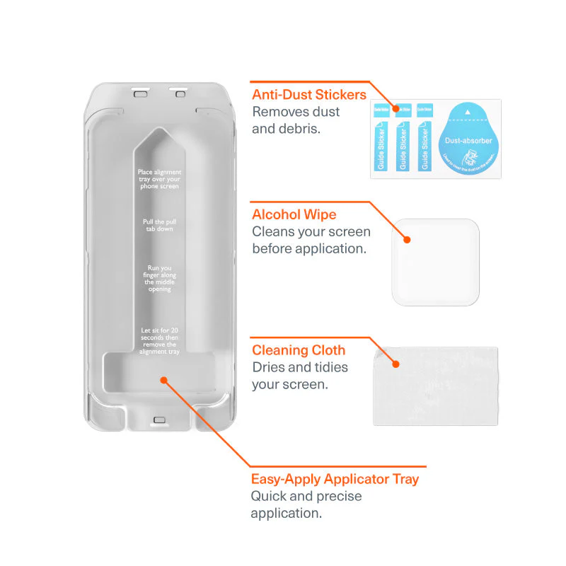 Cygnett iPhone 16 Pro OpticShield Screen Protector - Image 2