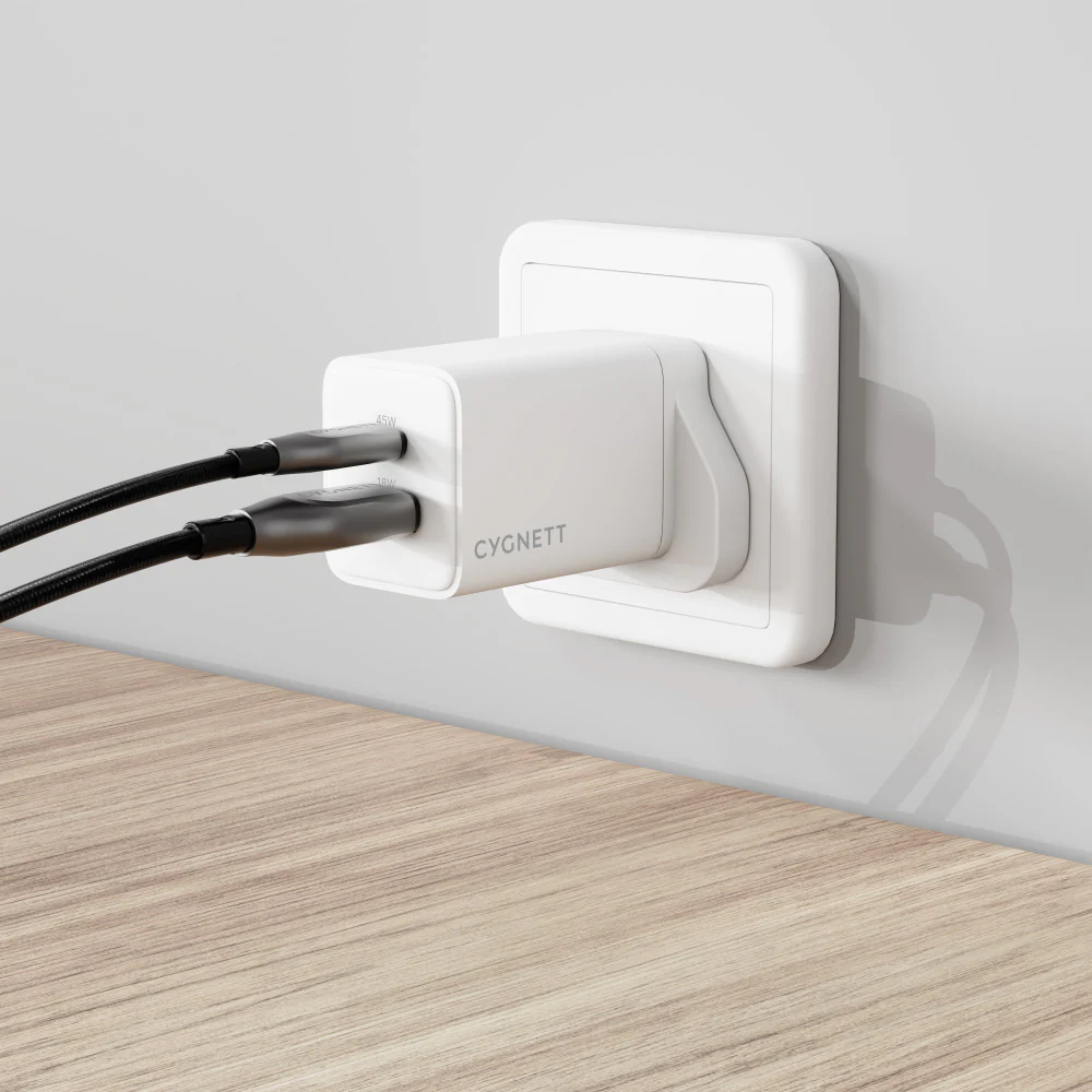 Cygnett PowerPlus PD 45W GaN Wall Charger – UK - Image 8