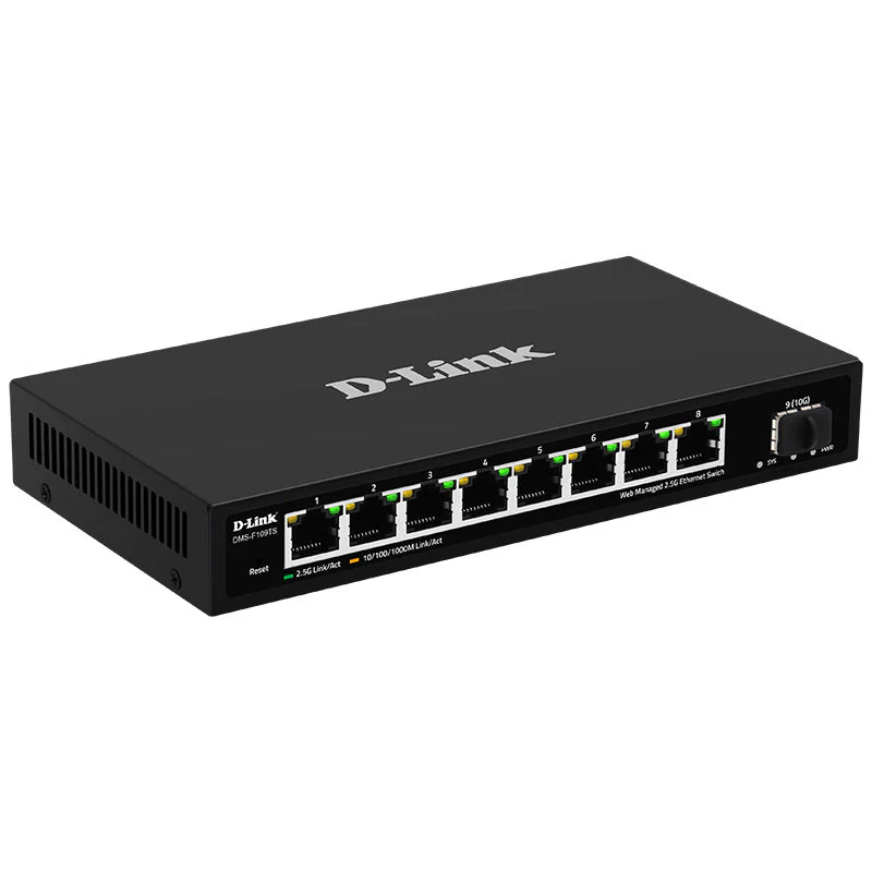 D-Link DMS-F109TS 8-Port with 1-Port SFP+ Smart Managed Switch - Image 3