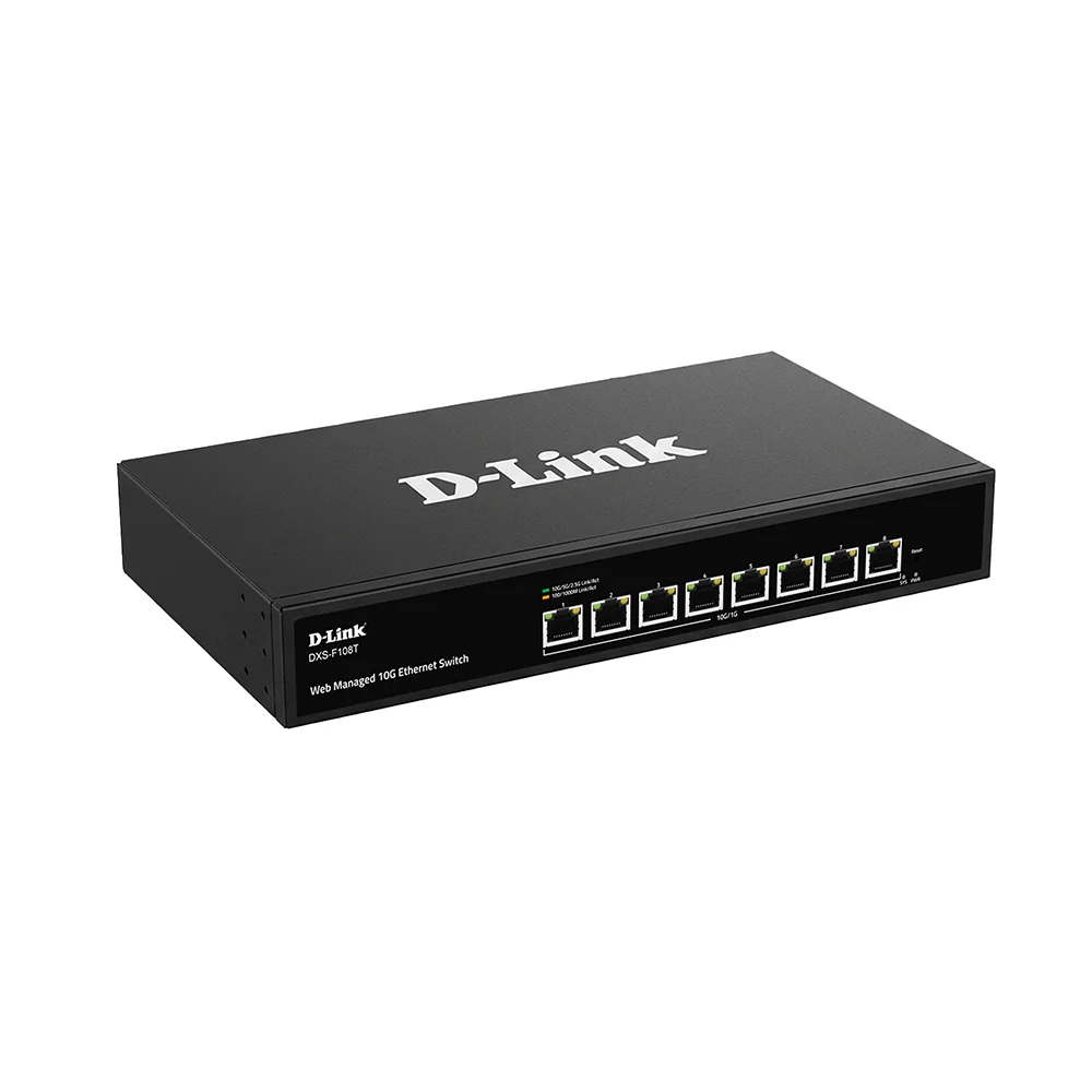 D-Link DXS-F108T 8-port 10G Smart Switch - Image 2