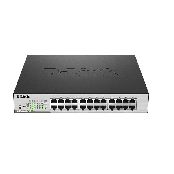 D-Link EasySmart 24-Port Gigabit Switch with 12 PoE+ Ports - Image 3