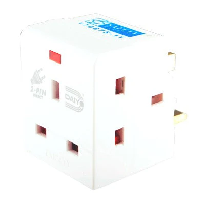 Daiyo DE290 3 Way Multi Adaptor with Neon - Image 2