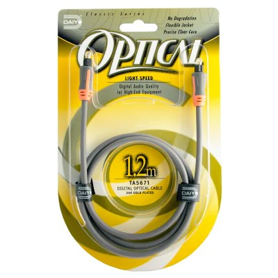 Daiyo TA5671 1.2m Classic Digital Optical Audio Cable - Image 2