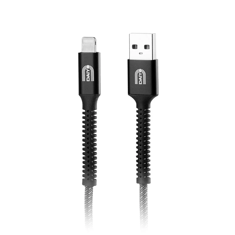 Daiyo USB-A To Lightning 1.5m Cable (Black)