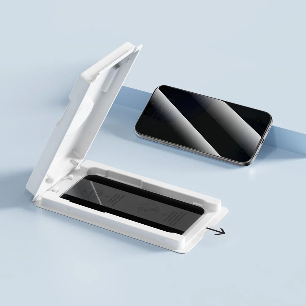 Devia iPhone17 Air Van Series Full Screen Privacy TPG (With Assist Tool) - Image 2