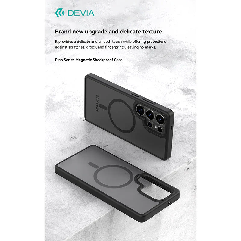 Devia Samsung S25 Pino Series Magnetic Shockproof Case - Image 5