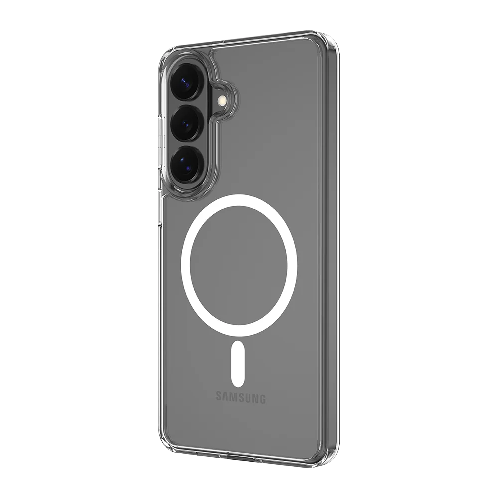 Devia Samsung S26 Plus Pure Clear Magnetic Shockproof Case - Image 3