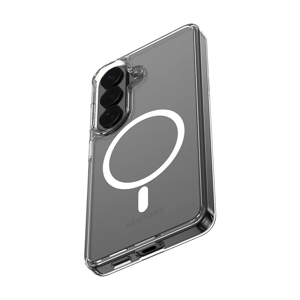 Devia Samsung S26 Pure Clear Magnetic Shockproof Case - Image 5