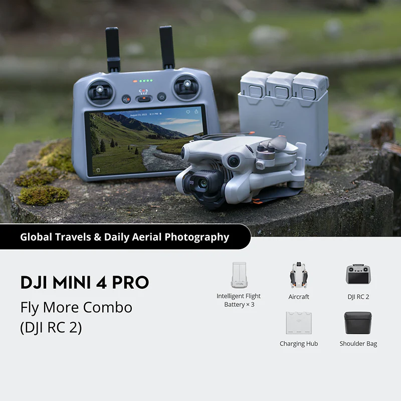 DJI Mini 4 Pro Fly More Combo (DJI RC 2) - Image 4