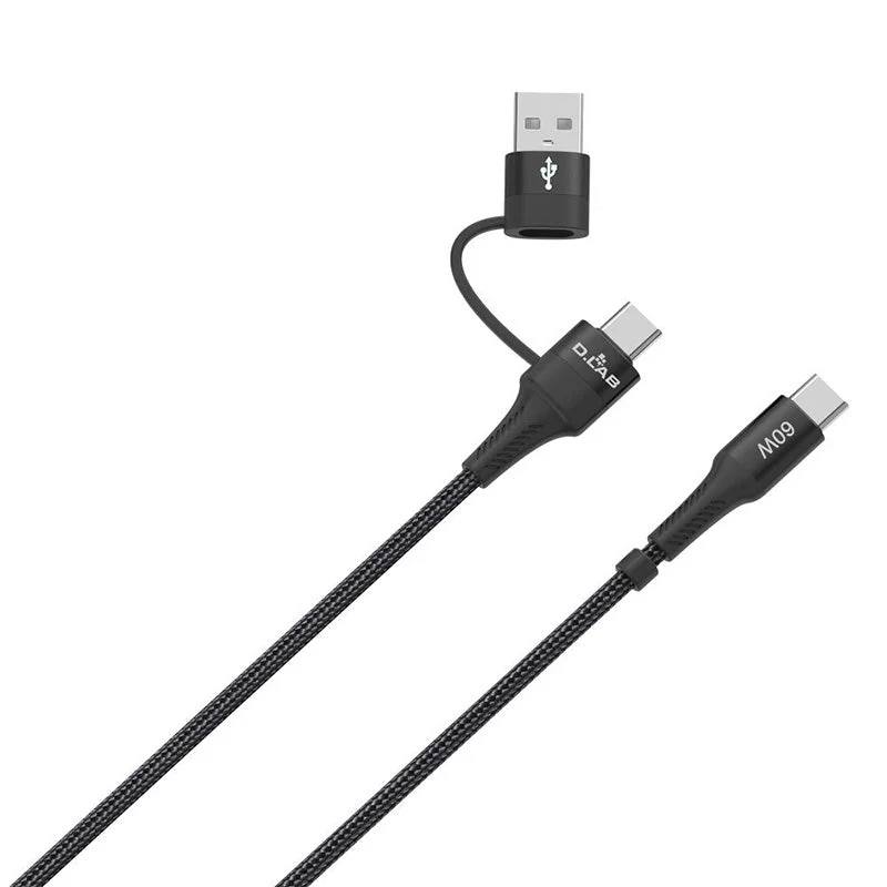 DLab 3-in-1 Type C Data Cable - Image 4