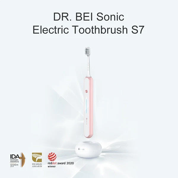 DR.BEI Sonic Electric Toothbrush S7 (Pink) - Image 6