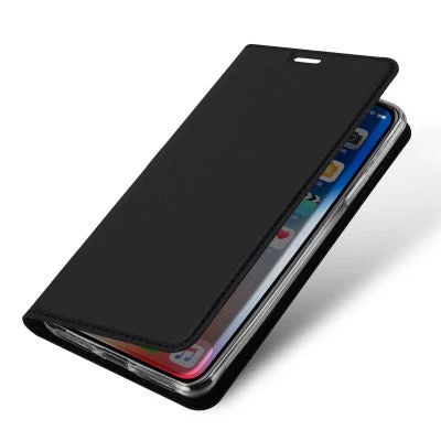 Dux Ducis Leather Case For iPhone XR Black - Image 4