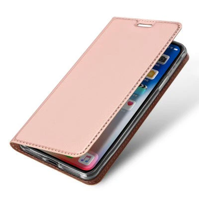 Dux Ducis Leather Case For iPhone XS Xs Max Rose Gold - Image 5