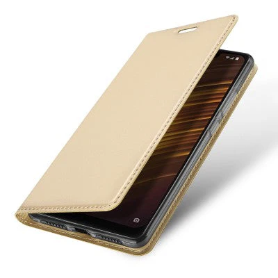 Dux Ducis Leather Case For Xiaomi Pocophone F1 Gold - Image 3