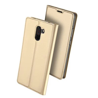 Dux Ducis Leather Case For Xiaomi Pocophone F1 Gold - Image 5